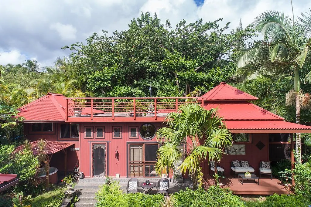 The Bali House And Cottage At Kehena Beach Hawaii 0*,